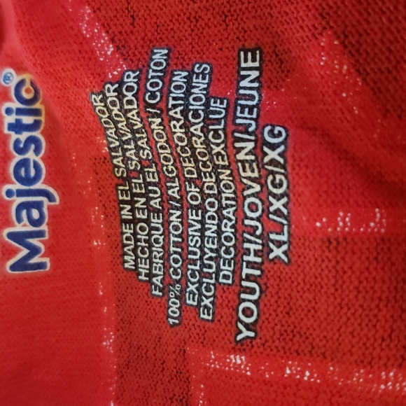 Youth X-large Boston Red Sox short sleeve t-shirt - Picture 2 of 3